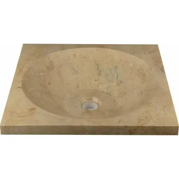 Umyvadlo Divero Salerno leštěný mramor