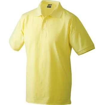 Pánské tričko Daiber Pánská polokošile Classic Polo JN070 Barva: Žlutá světlá, Velikost: L