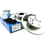 Brzdy kotouče a desky zadní OPEL ASTRA G H ZAFIRA B - KRAFT