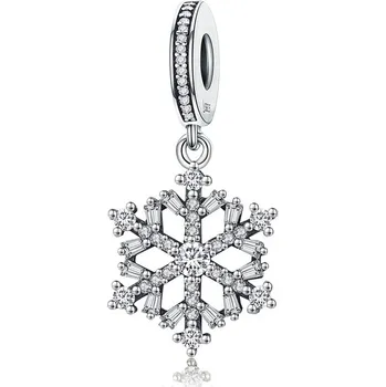 Přívěsek Elenys stříbrný přívěsek Křišťálová vločka