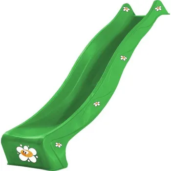 skluzavka Monkey´s Home skluzavka 2,28 m světle zelená se samolepkami