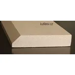 Dřevěný dveřní práh, hranatý, buk Varianta: Dřevěný dveřní práh, hranatý, buk, 60x8 cm