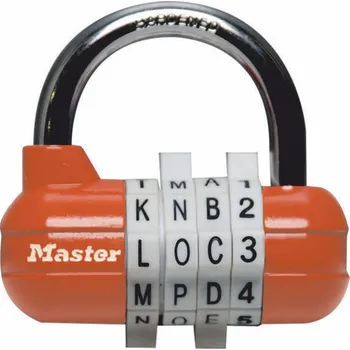 Master Lock 1534EURD, oranžový
