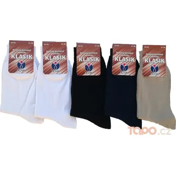 Dámské ponožky Ponožky 100 % bavlna D, velikost 24-25, mix