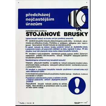 Pravidla bezpečné práce pro stojanové brusky
