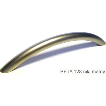 Nábytkové kování kovová úchytka BETA 128 Varianta: Beta 128 nikl matný