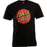 Santa Cruz Classic Dot Tee černé