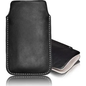 Pouzdro na mobilní telefon ForCell ForCell SLIM DELUX Pouzdro na mobilní telefon Black pro Samsung i9300 Galaxy S3/SENSATION XL/HTC