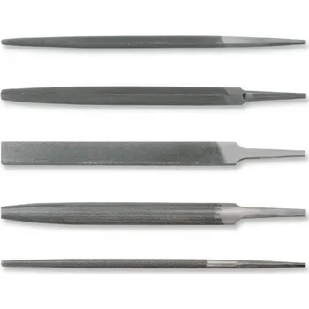 PILNÍK POLOHRUBÝ-MODEL 1718A10/T 10''-250MM BEZ RUKOJETI'' (Střední trojúhelníkové pilníky, sek 2, bez rukojeti)