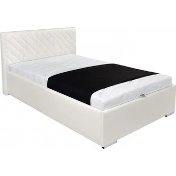 Postel Black Red White Syntia Futon 140 x 200 cm bílá