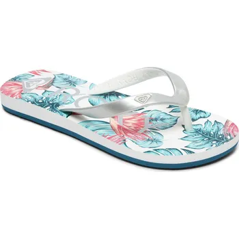 Dámská móda roxy Dětské žabky tahiti silver/lagoon - svl
