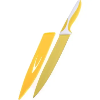 Pracovní nůž Smart Cook Ocelový nůž s keramickým povlakem 33cm, nízký žlutý