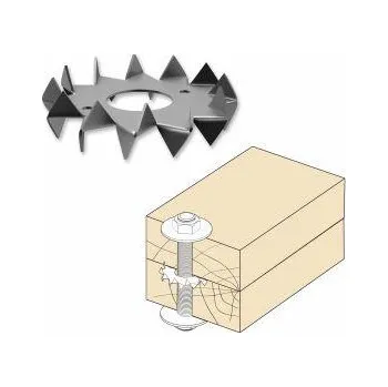 Hmoždinka Bulldog - kruhová hmoždinka Varianta: 50mm / 17mm x 1,0mm Zn