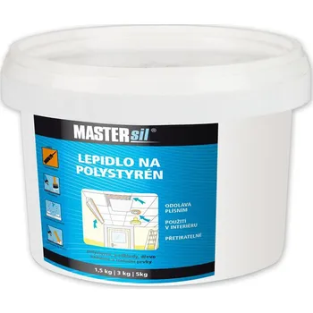 Tmel MASTERsil Lepidlo na polystyrén 315ml, 1,6kg Varianta: 1,6 kg / béžová