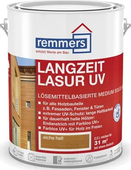 Lak na dřevo Remmers Dauerschutz-Lasur UV 2,5 l