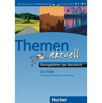 Cizí jazyk Themen aktuell: CD-ROM, Übungsblätter per Mausklick - Hueber