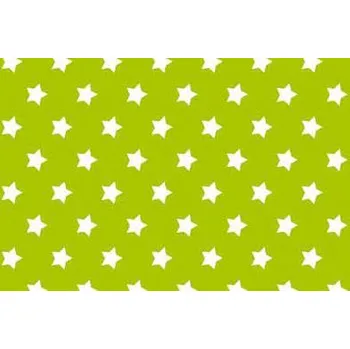 Tapeta Gekkofix Samolepící fólie imitace Decor, Zelené hvězdy Varianta: Zelené hvězdy, šíře 45cm, cena za 15m