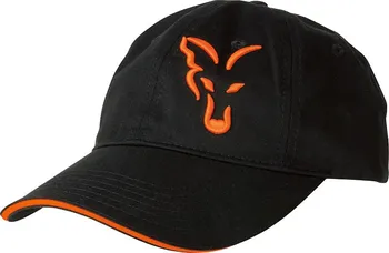 Rybářské oblečení Fox Black & Orange Baseball Cap