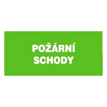 Značení Požární schody