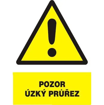 Pozor - úzký průřez
