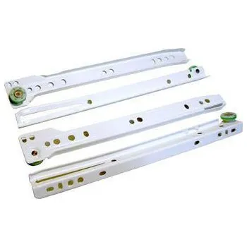 Zásuvkový pojezd, typ TX, bílý Varianta: Zásuvkový pojezd, délka 250 mm, typ TX, bílý