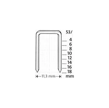 Průmyslová sponka Novus Spony typu A Varianta: Spony typu A 12 mm, 1000 KS v blistru