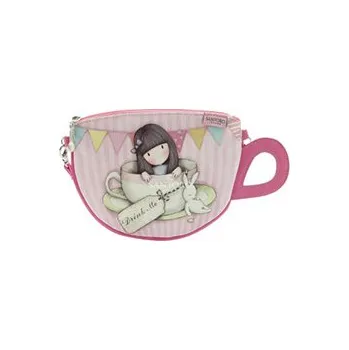 Peněženka Kabelka - Šálek čaje- motiv "Sweet Tea" od firmy SANTORO London Gorjuss (Gorjuss Teacup Bag - "Sweet Tea")
