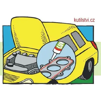 Tmel Lučební závod Kolín Silikon na motory Lukopren S 9780 Varianta: Lukopren S 9780, 25 ml šedá