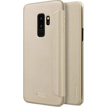 Pouzdro na mobilní telefon Nillkin Sparkle pro Samsung Galaxy S9 zlaté