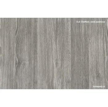 Tapeta Samolepící tapeta d-c-fix imitace dřeva, vzor Dub Sheffield, šedá perleťová Varianta: šíře 45cm, cena za 1m