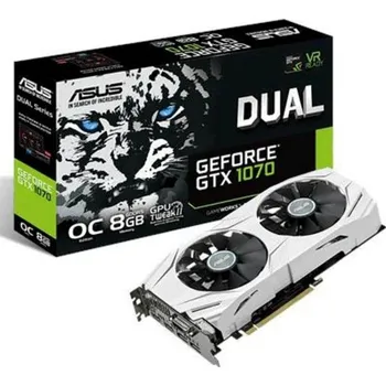 Asus GeForce GTX 1070 Dual 8GB (90YV09T1-M0NA00) Grafická karta Asus GeForce GTX 1070 Dual 8GB (90YV09T1-M0NA00)