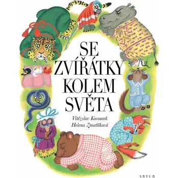 Pohádka Se zvířátky kolem světa - Vítězslav Kocourek - 978-80-7483-010-5