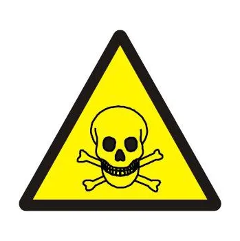 Symbol - riziko toxicity