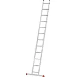 Hailo S60 ProfiStep uno 12 příček - Hliníkový jednodílný příložný žebřík - 7112-007