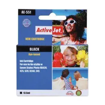 Počítačové příslušenství Activejet Epson T0551 černá , kompatibilní