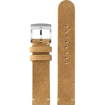 Řemínek na hodinky Kronaby A1000-3278 hnědý s patinou 20 mm