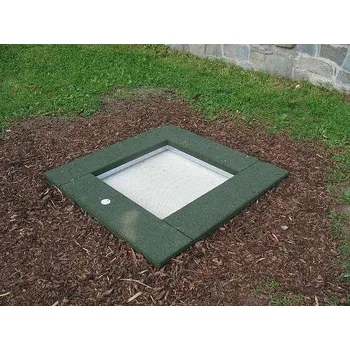 Trampolína DHTČ - Skákací zařízení (trampolína) 150x150 cm zapuštěné do země