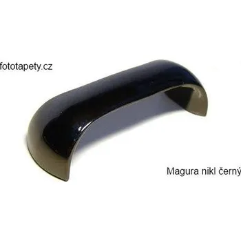 Nábytkové kování kovová úchytka MAGURA 64 Varianta: MAGURA 64 nikl černý