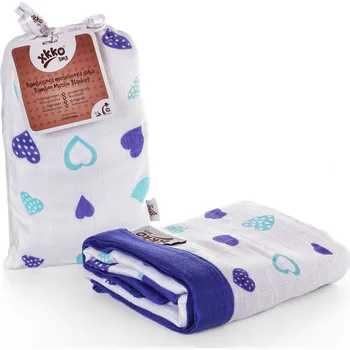 Dětská deka Kikko XXKO BMB Bambusová mušelínová deka 100 x 100 cm
