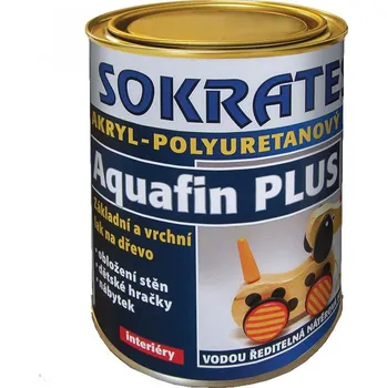 Lak na dřevo Sokrates Aquafin Plus 5 kg