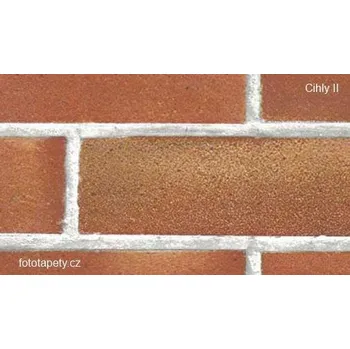 Tapeta Gekkofix Samolepící folie imitace přírodního materiálu - Cihly II hnědá 45 cm