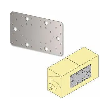 Tesařské kování Spojovací deska Varianta: 35 x 100 x 2,0 mm