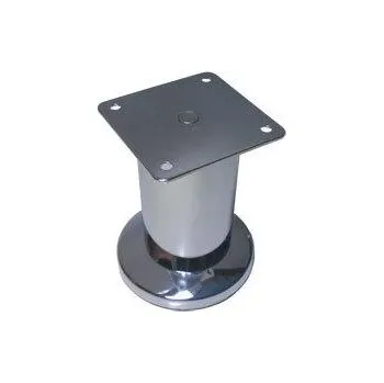 Nábytkové kování Nožka NORIS, výška 100 mm Varianta: Nožka,NORIS,pr. 50x100,chrom lesklý