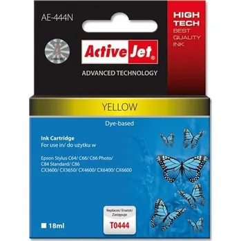 Počítač Activejet Epson T0444 žlutá, kompatibilní