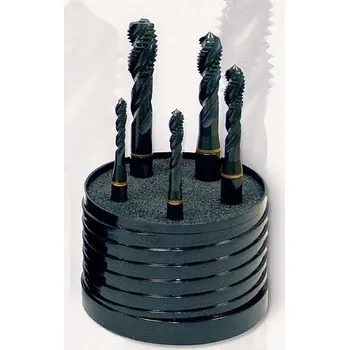 Závitořezný nástroj Sada GUHRING M5-M12 VAP HSSE šroubová drážka (Sada GUHRING M5-M12 VAP HSSE šroubová drážka)