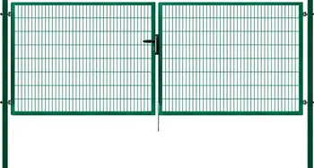brána PILECKÝ Pilofor Super ZN+PVC 411,8 x 158 cm zelená