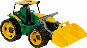 Hračka na písek LENA traktor se lžící zeleno-žlutý