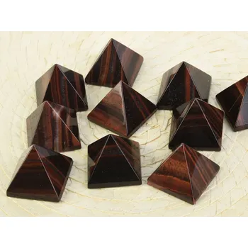 Přírodní kámen Býčí oko pyramida 35mm