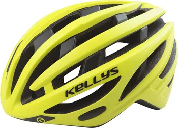 Cyklistická přilba Kellys Spurt neonová žlutá
