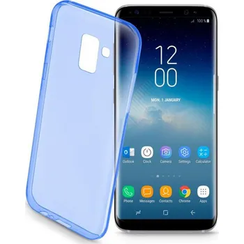 Pouzdro na mobilní telefon CellularLine Color pro Samsung Galaxy S9 modré
